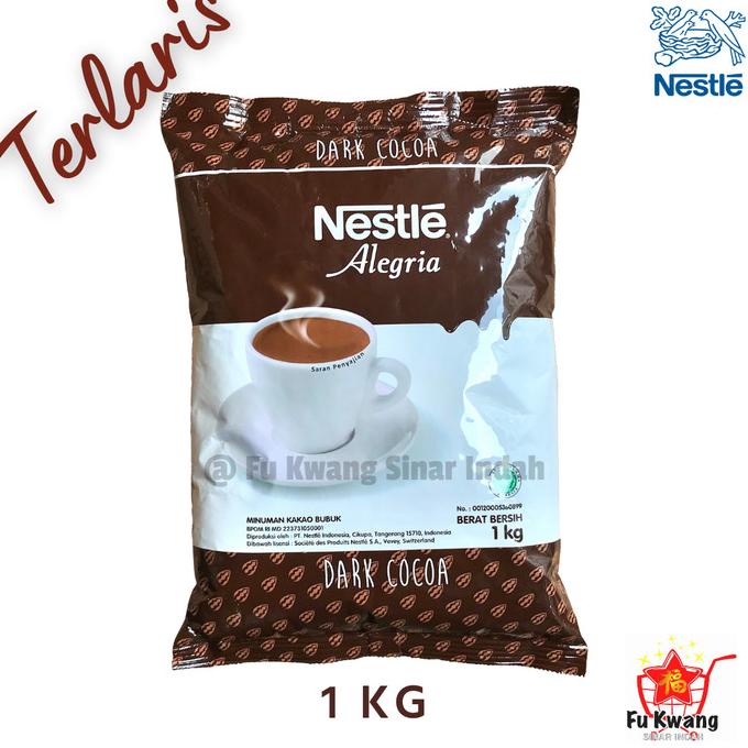 

favorit] Nestle Alegria Dark Cocoa Cokelat Bubuk 1 kg