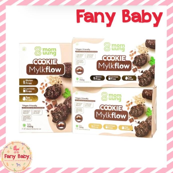 Mom Uung Cookie Mylkflow Asi Booster Pelancar Asi Snack Cookies Ibu Me