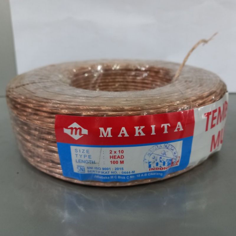 KABEL HEAD STEREO MAKITA ROLL 100METER