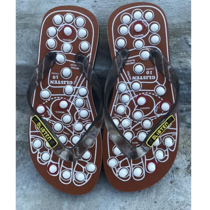 Sandal Kesehatan Sandal terapi Sandal Glisten Swiss Sandal refleksi