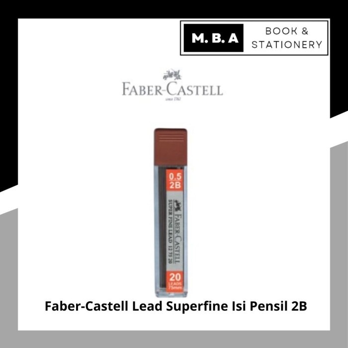 

Faber-Castell Lead Superfine Isi Pensil 2B