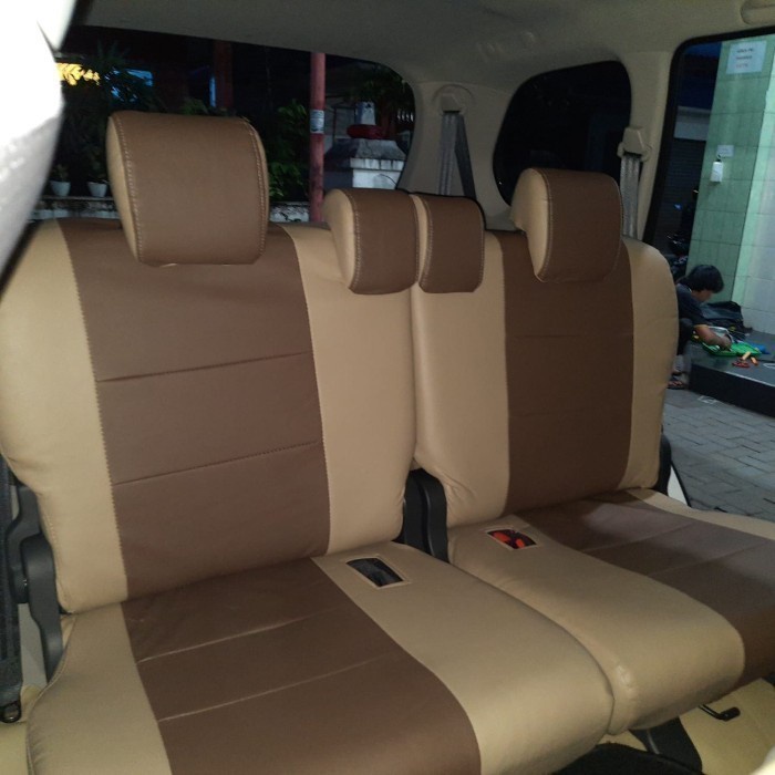 Ready Sarung Jok Mobil Avanza / Xenia 2005-2010 Bahan Kulit Syntetic Terbaik