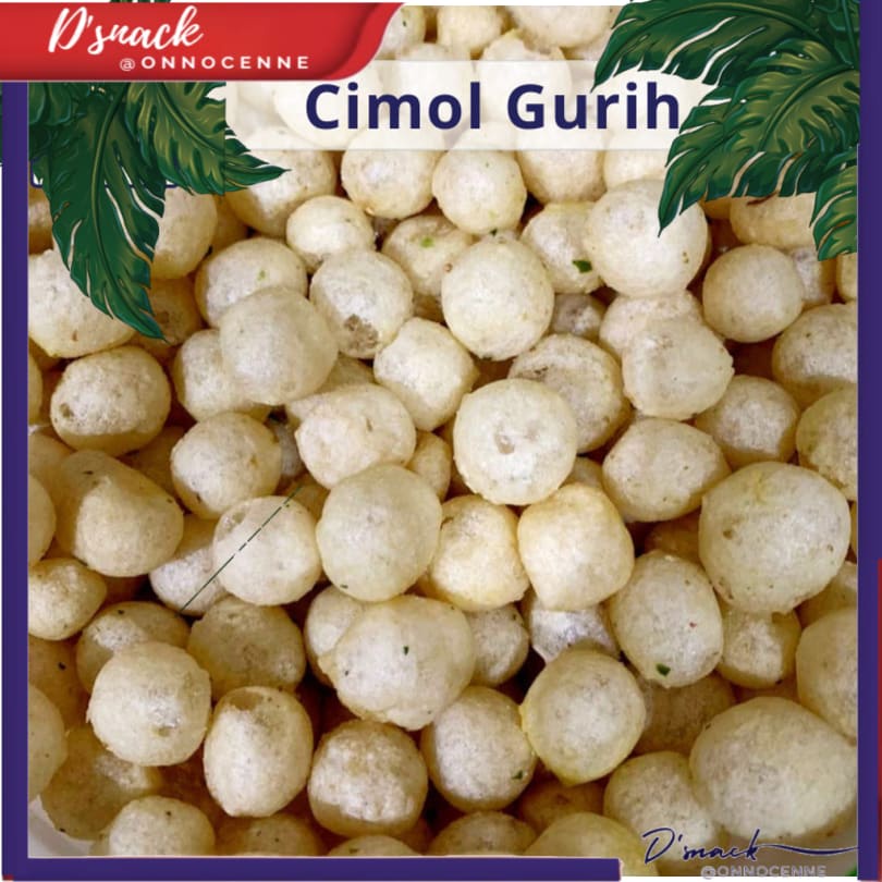 

Cimol Original Gurih Daun Jeruk / Cimol Kering 6HVZO