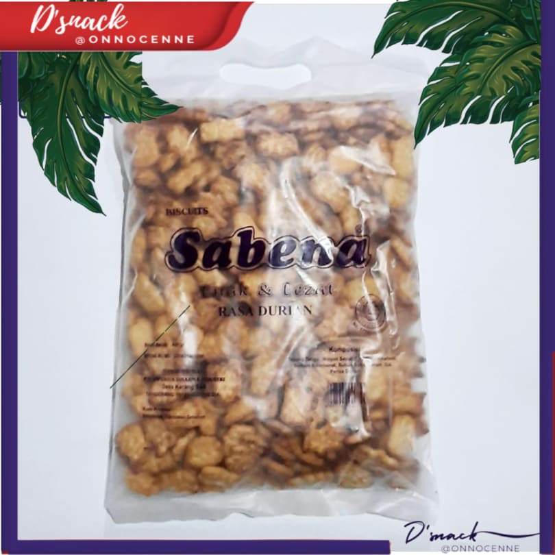 

Biskuit Sabena Kue rasa Durian 400 Gram PCM7V