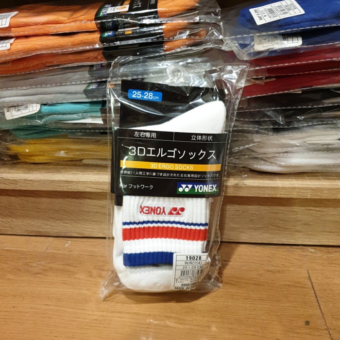 Kaos Kaki - Kaos Kaki Original Yonex Jp Socks 19028.Size 25-28Cm.Made In Japan