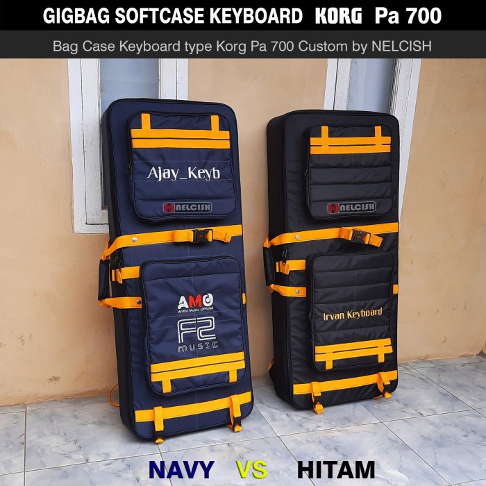 Softcase Tas Gigbag Keyboard Korg PA 600 PA700 Custom Warna by NELCISH