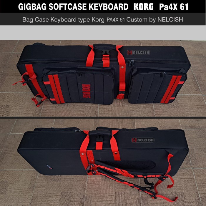 Tas Gigbag Softcase Keyboard Korg PA4X Professional Arranger Pa4x