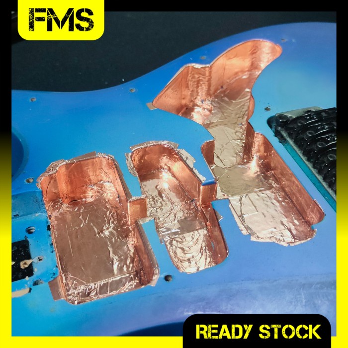 Foil Conductive Tape Tembaga Lakban Sticker Shielding Gitar