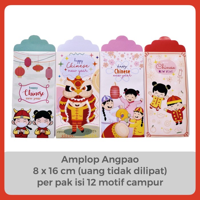 

Amplop Angpao Imlek Sincia Chinese New Year Tahun Baru ((_Baca Diskrips_I))