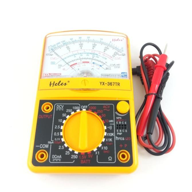 Multimeter Avometer analog Multitester kabel tester heles YX-367TR
