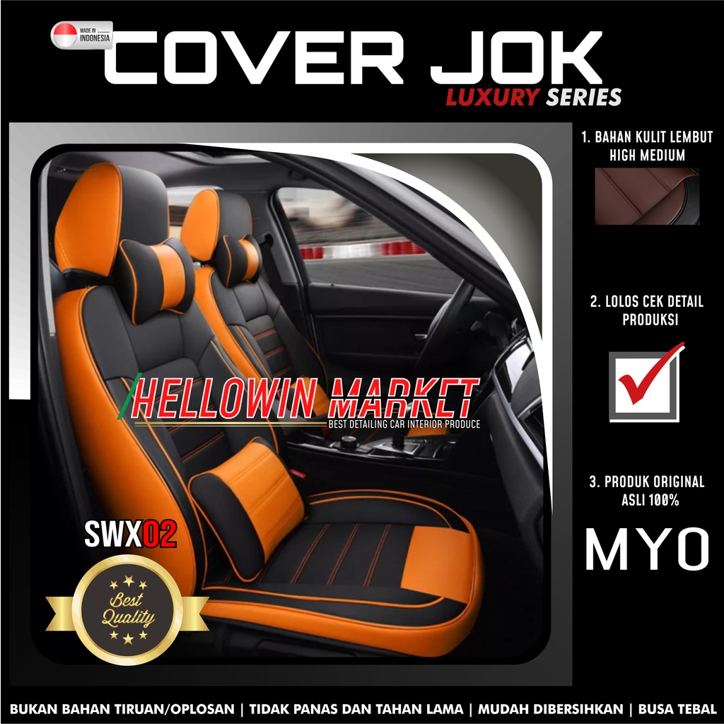 Sarung Jok MobiL Sigra Ertiga AVANZA XENIA Brv Crv Xpander Mobilio Rush Calya Freed Innova reborn XL