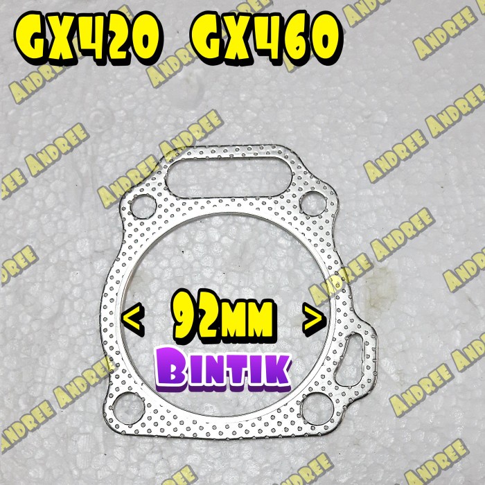 ] Gasket Cylinder Head Paking Deksel Bintik Honda GX420 GX460 GX 420 460