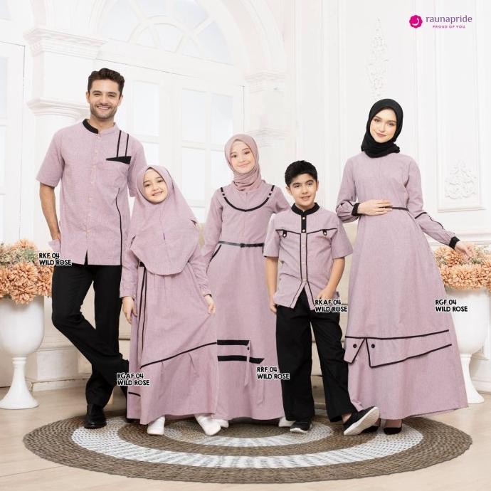 Terlaris Sarimbit Rauna Series Wild Rose Rgf 04/Rkaf 04/Rrk 04/Rgak 04 Original