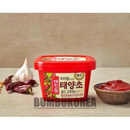

Gochujang Halal Cj Food 500G Haechandle Sambal Korea / Sambal Pasta Korea / Gocujang / Saus Gochujang