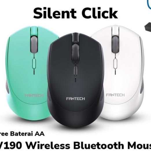 Fantech W190 - W-190 Wireless Dual Connection Silent Mouse