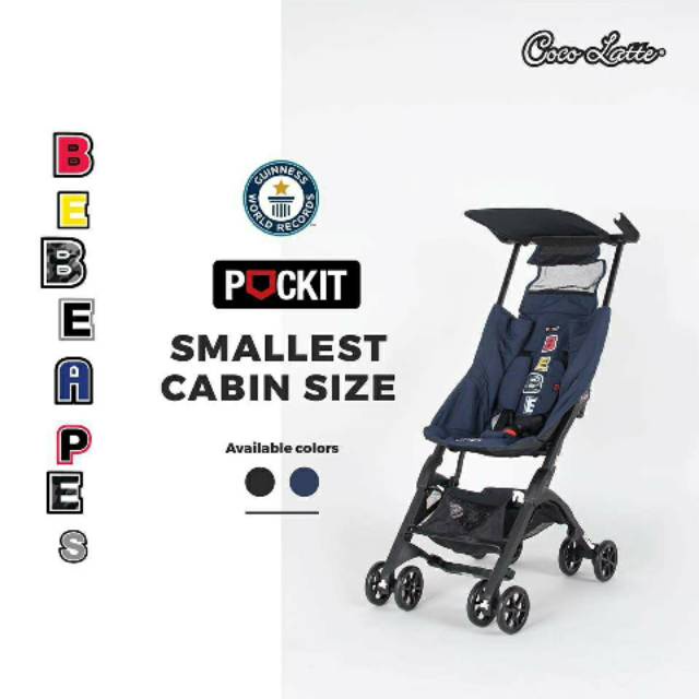 [BABY'S NEEDS] Cocolatte Stroller Pockit CL 7881 Bebe Apes (GEN 4) / Pockit CL 8391 Denim Bloom /