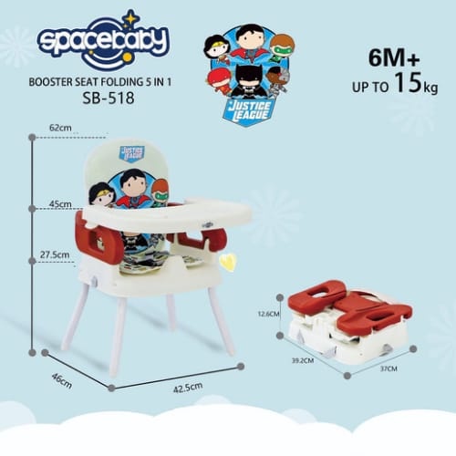 [BABY'S NEEDS] BOOSTER SEAT SPACE BABY SB 518
