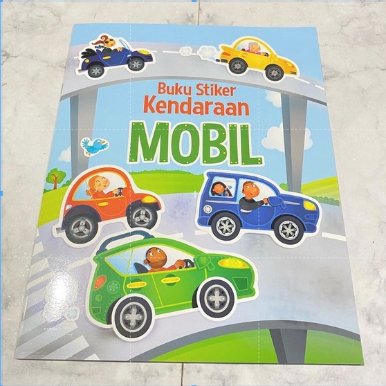 

Baru!! Buku stiker kendaraan mobil buku cerita anak bahasa indonesia