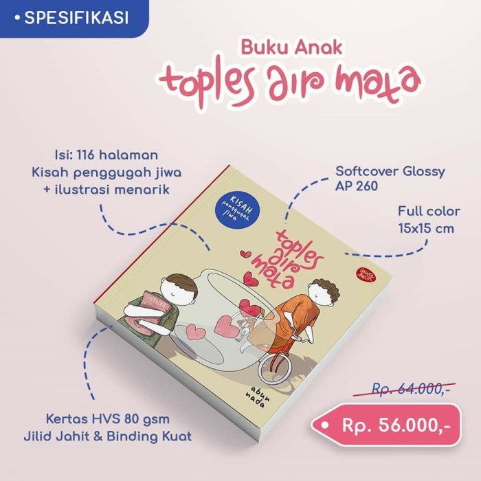 

Price!! Buku Anak : Toples Air Mata