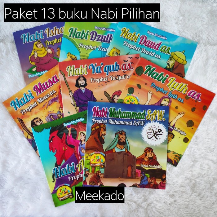 

Harga!! Paket 13 Buku Cerita Anak Seri 25 Nabi Pilihan