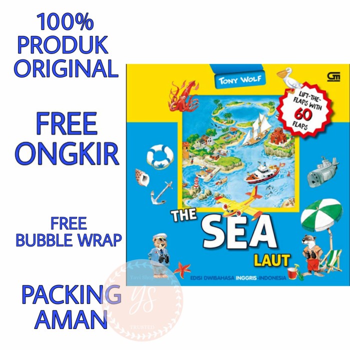 

Harga!! LAUT THE SEA BUKU DGN 60 JENDELA: ARDOK - DWI BAHASA TONY WOLF