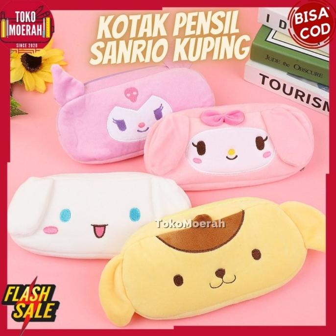 

Kotak Pensil Sanrio Kuping V1 Tempat Pensil Kain Sanrio Kuromi Purin