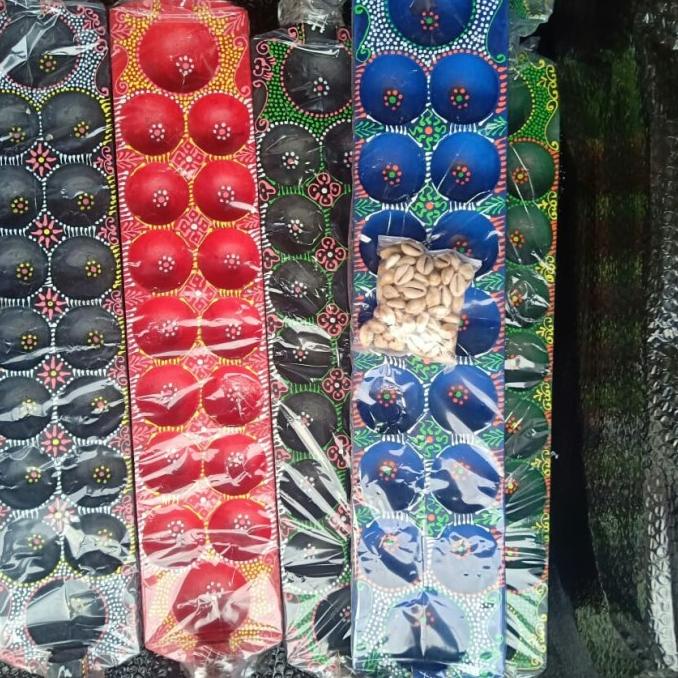 Congklak Naga kayu Dakon Murah Plus Biji Congklak Dari Kerang SM88