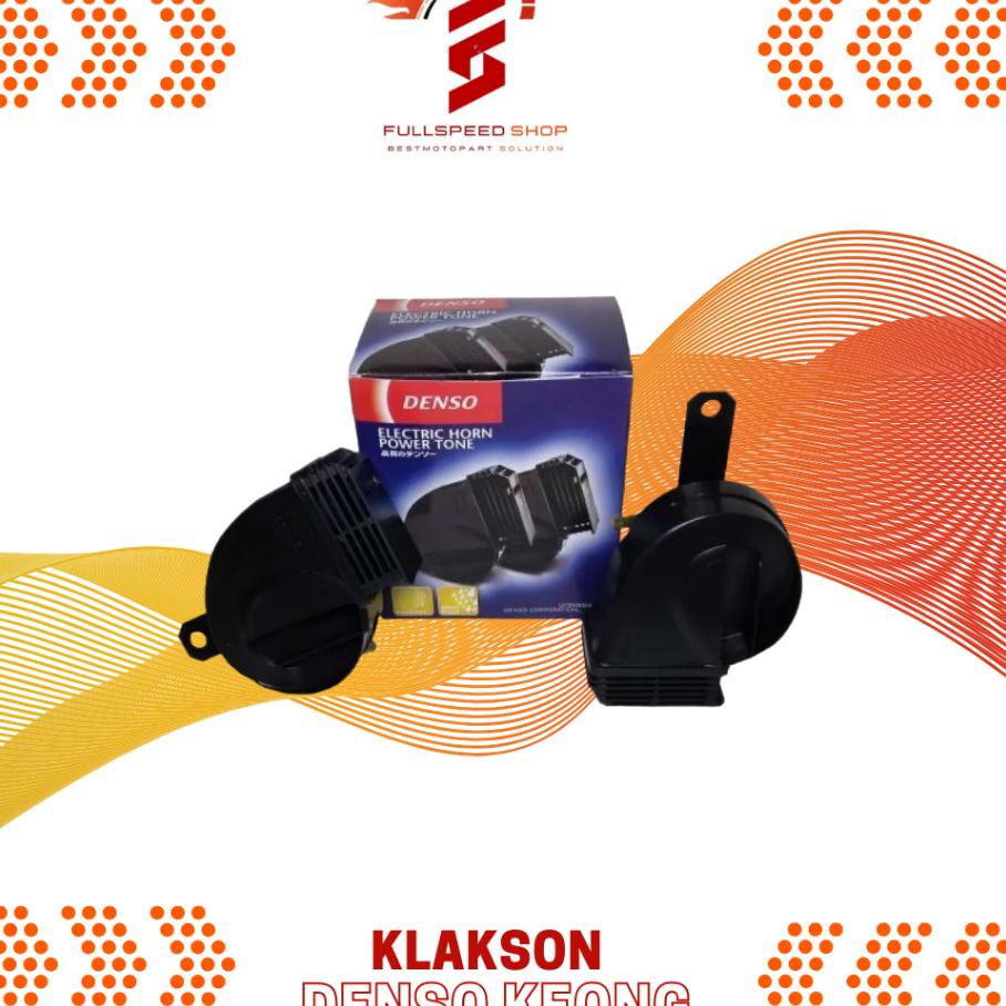 Klakson Keong Klakson Motor Mobil Denso Waterproof 12Volt Klakson Sepeda Motor