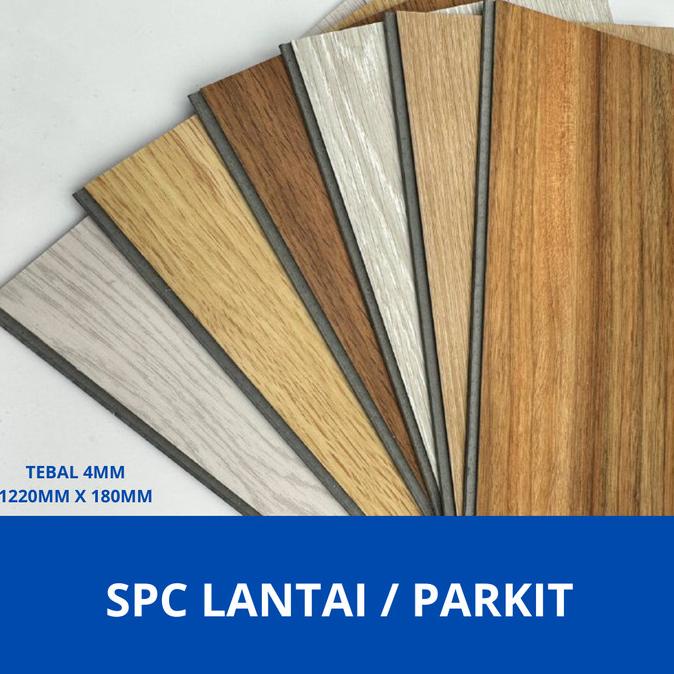 Spc Lantai 4Mm Floor Click Klik Parkit Parkit Kayu Lantai Kayu Parquet