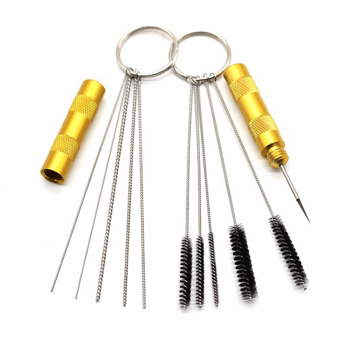 AIRBRUSH / SPRAY GUN CLEANING KIT / SIKAT PEMBERSIH AIRBRUSH