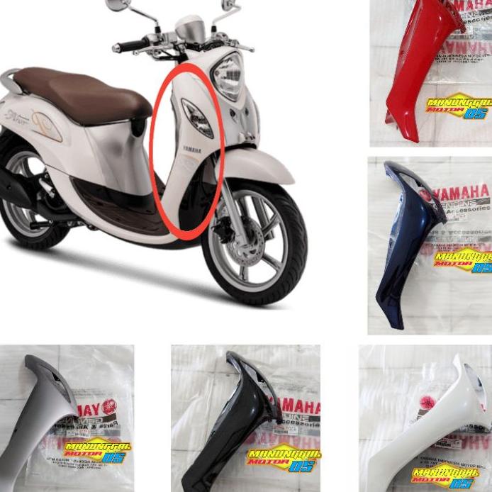 Leg Shield, Sayap Body Depan Samping Fino Fi 115, 125 Grande Kanan Atau Kiri Yamaha