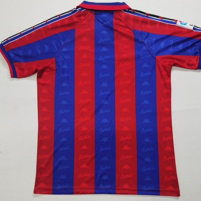 Flash Sale Baju Bola Jersey Barcelona Retro 1996 1997 Jersey Bola Jersey Retro Barcelona 1996 1997 M