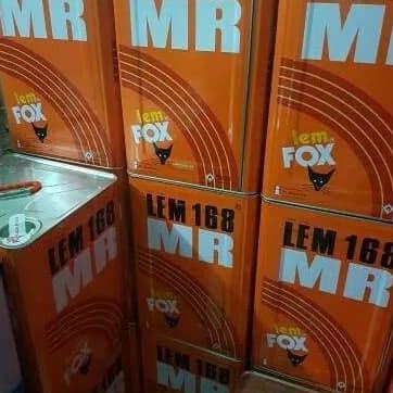 Lem Fox 168 Mr ( Lem Kuning 10 Kg ) Best For Edging Hpl Termurah