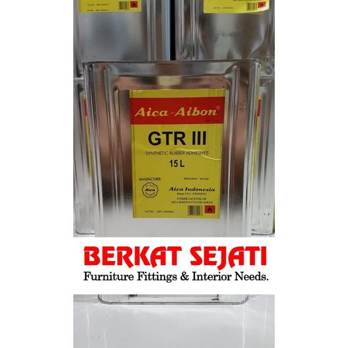 Lem Spray Gtr Iii 3 Aica Aibon 15L / 11Kg Lem Kuning Spray Hpl Fox 168 Termurah