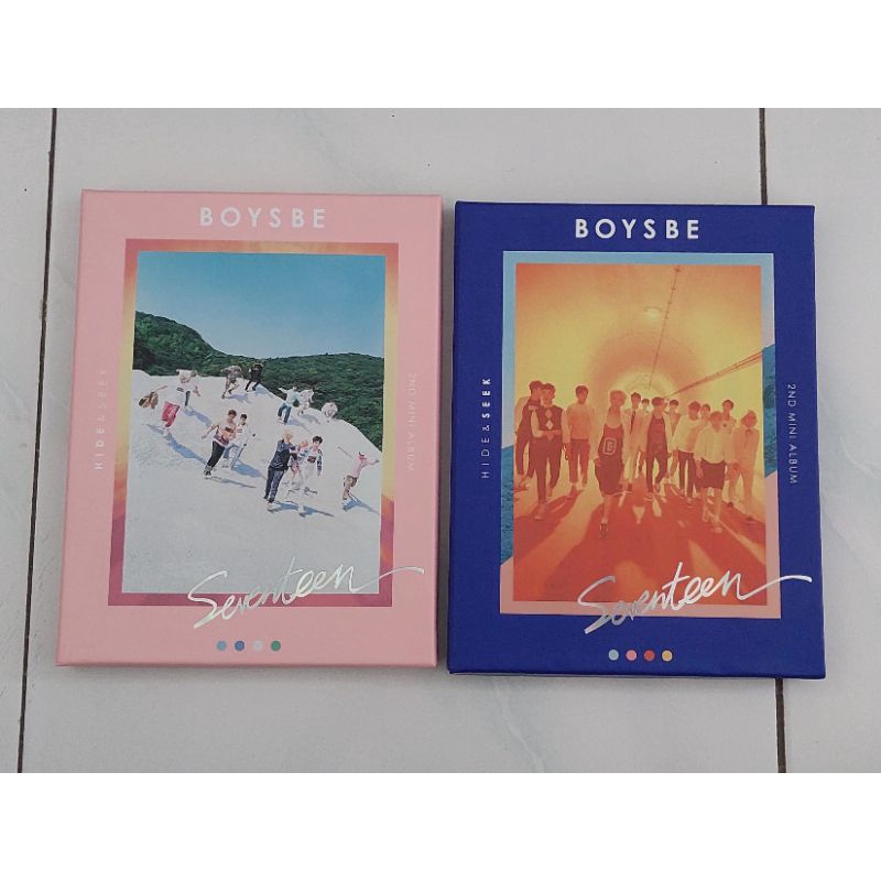 [Ready] Seventeen Boys Be album fullset