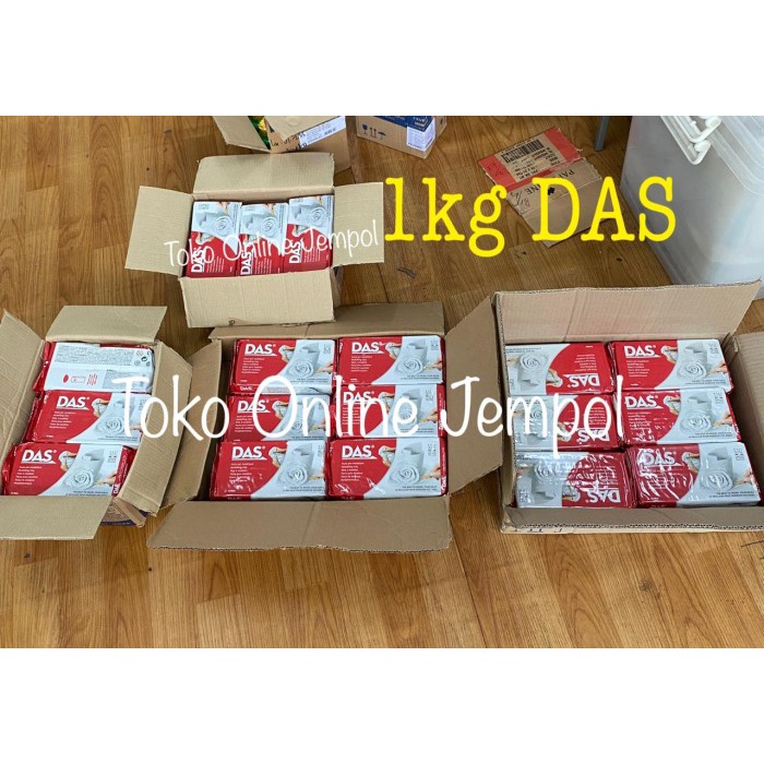 

ATK0674DS 1KG PUTIH DAS MODELLING AIR DRYING CLAY F387500 WHITE 1000 G ORIGINAL TERBARU