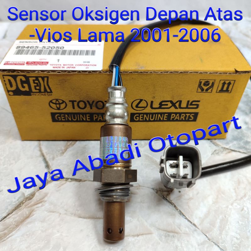 Sensor Oksigen O2 Oxygen Depan Vios Gen 1 2001-2007 Limo Original