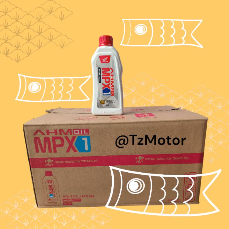 AHM OLI MPX 1...New..1 LITER.. 1 Dus isi - 24 btl