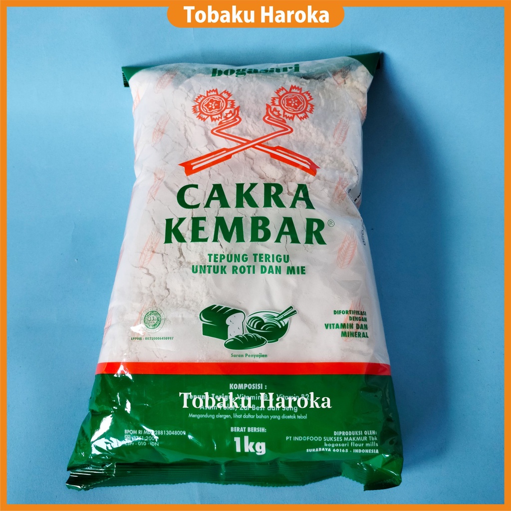 

Tepung Terigu Cakra Kembar 1kg