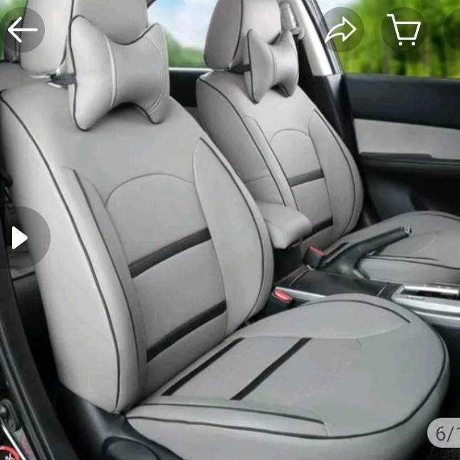 sarung jok mobil inova reborn full set cover stir &bantal leher