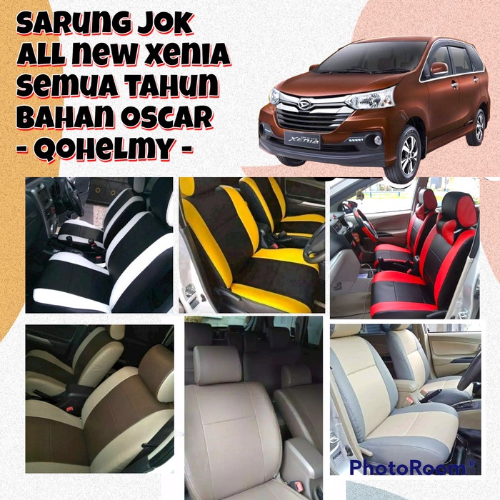 Sarung jok mobil daihatsu Xenia bahan Oscar