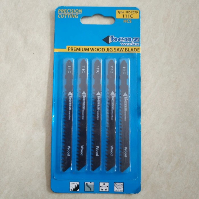 Benz Mata Gergaji Kayu Jigsaw 111 C Mata Gergaji Kayu Triplek Skia Teknik