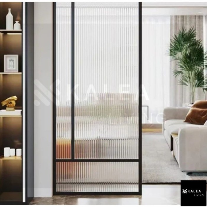 Promo Fluted Reeded Glass Window Sticker Sticker Kaca Fluted Reeded Sand