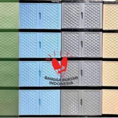 LEMARI PLASTIK TABITHA 4 SUSUN