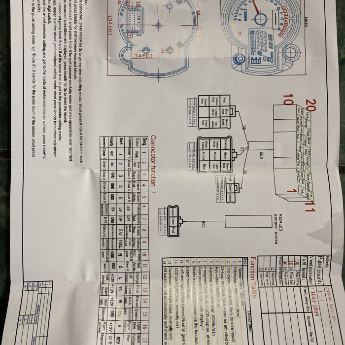 Ready Speedometer Model Koso Universal Kilometer Digital Universal Motor Harga Khusus