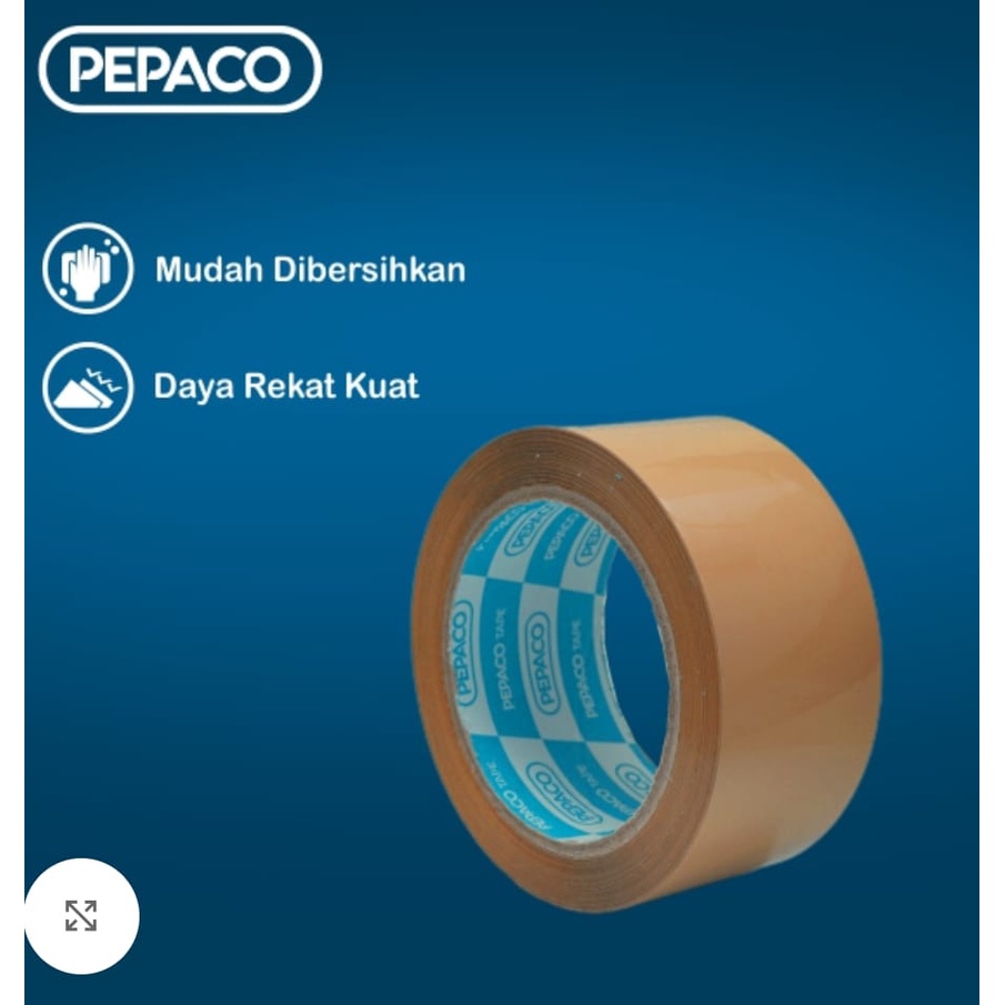 

PEPACO OPP TAPE, LAKBAN COKLAT, 2 INCH X 90 YARD, 1 ROLL
