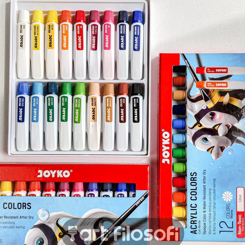 

Cat Akrilik Joyko Set 12Ml | Joyko Acrylic Set