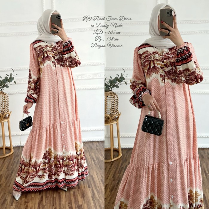 Gamis Muslim Rayon Viscose JumboDress Rayon Busui XxlMaxy Ready