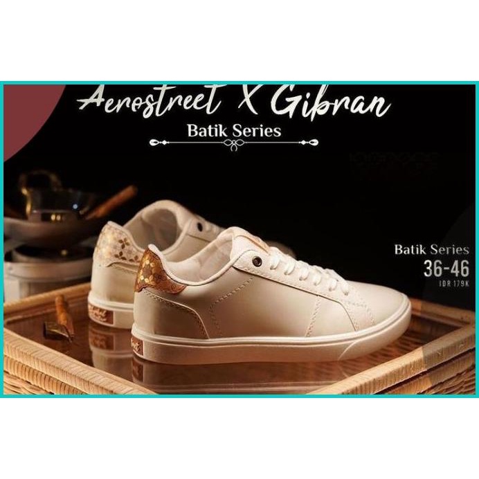 SEPATU LIMITED AEROSTREET X GIBRAN BATIK SERIES ASLI ORIGINAL 16novz3
