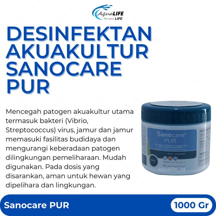 SANOCARE PUR INVE 1 KG DESINFEKTAN AKUAKULTUR BUDIDAYA IKAN UDANG Berkualitas